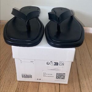 COS Black Women's flip flops